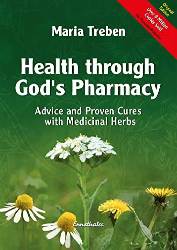health through god s pharmacy advice and proven
