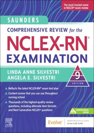 PDF Read Online Saunders Comprehensive Review for the NCLEX-RN® Examination ipad