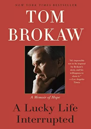 PDF A Lucky Life Interrupted: A Memoir of Hope ebooks