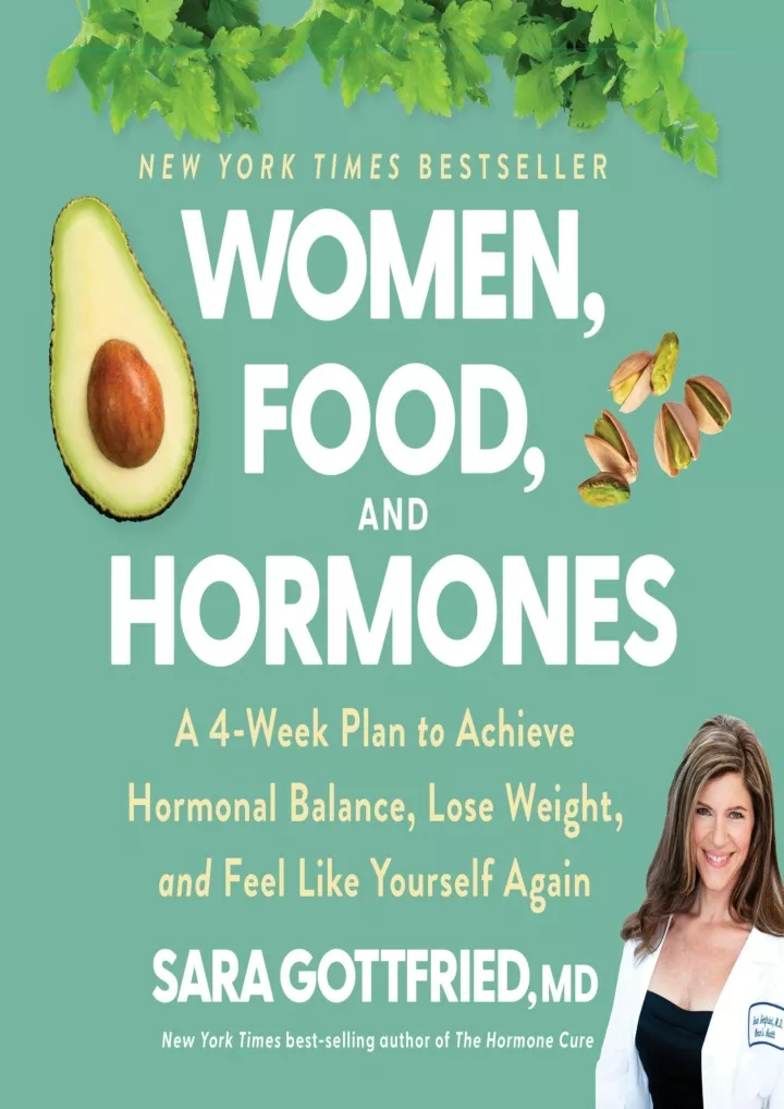 women food and hormones a 4 week plan to achieve