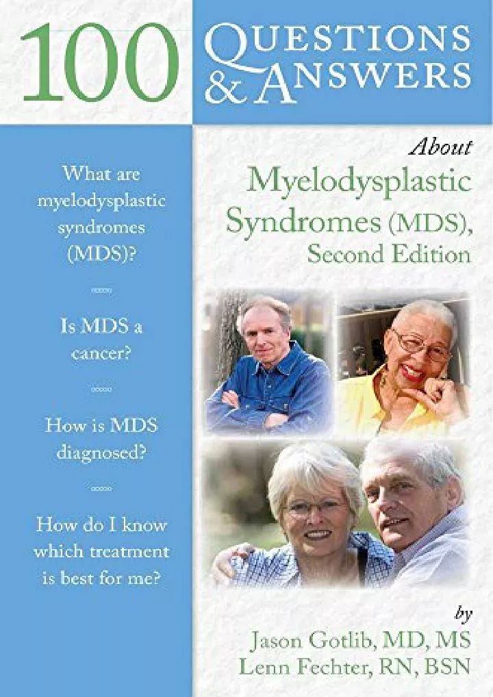 100 questions answers about myelodysplastic