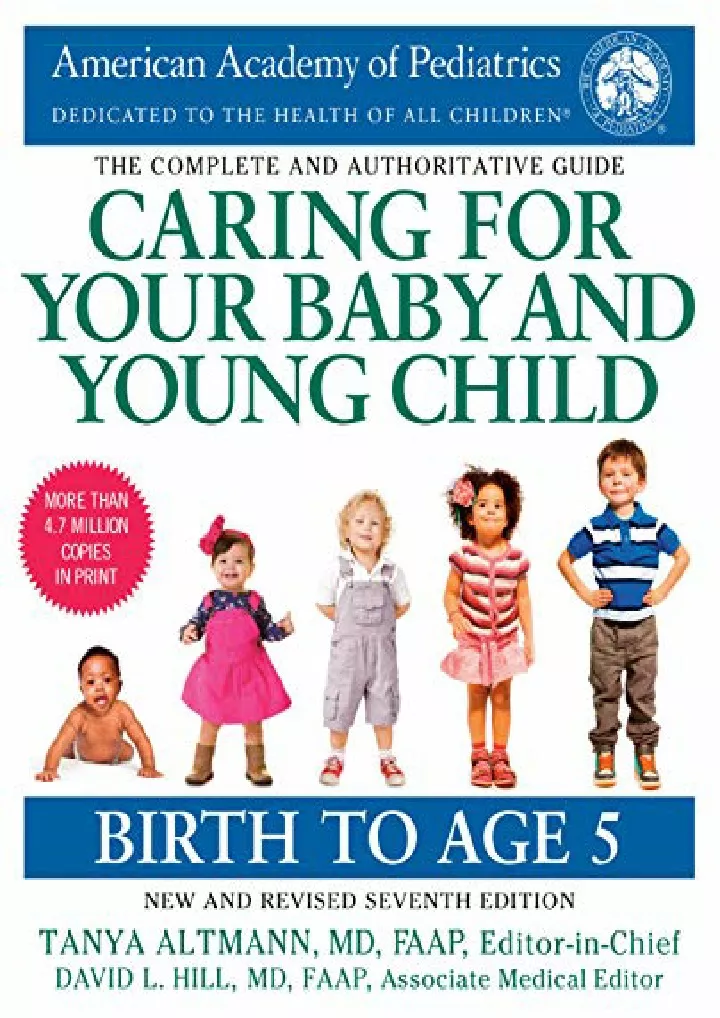 caring for your baby and young child 7th edition
