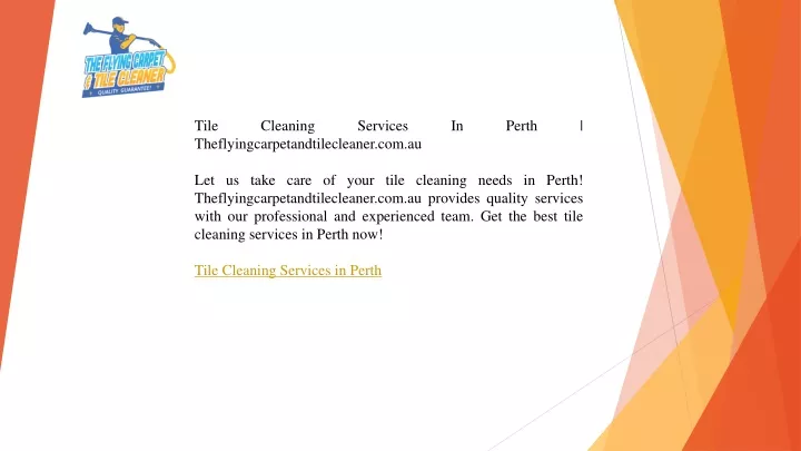 tile cleaning services in perth