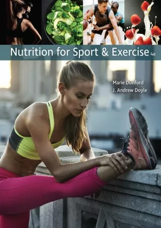 Download Book [PDF] Nutrition for Sport and Exercise