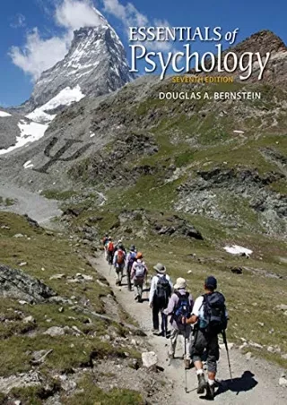 [PDF READ ONLINE] Essentials of Psychology
