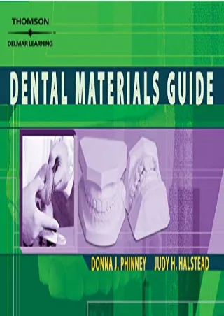 PDF_ Delmar's Dental Materials Guide, Spiral bound Version