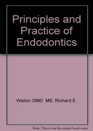 PDF/READ Principles and Practice of Endodontics
