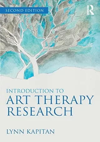 Download Book [PDF] Introduction to Art Therapy Research