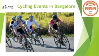 Know about Mountain Bike Riding Cycling Events