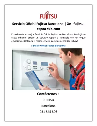 Servicio Oficial Fujitsu Barcelona | Xn--fujitsu-espaa-tkb.com