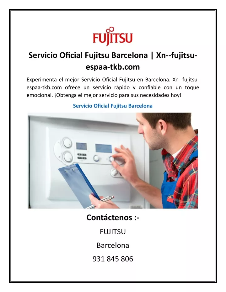 servicio oficial fujitsu barcelona xn fujitsu