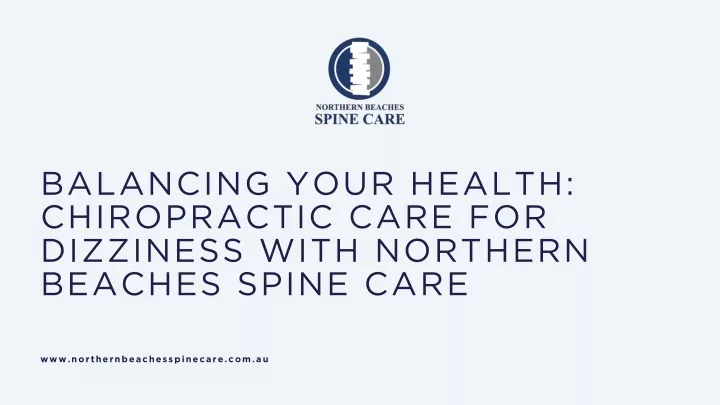 balancing your health chiropractic care