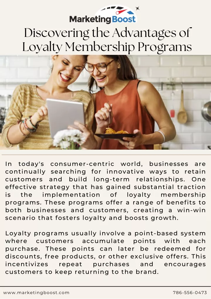 discovering the advantages of loyalty membership