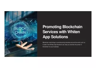 Blockchain Services