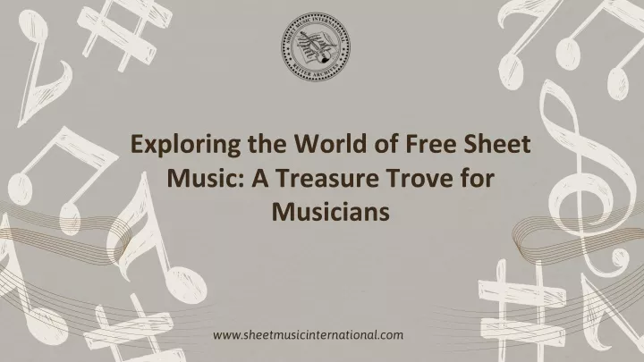 exploring the world of free sheet music a treasure trove for musicians