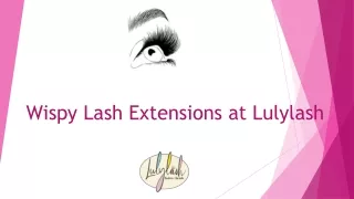 Best Eyelash Extensions In Westwood - Services - LulyLash