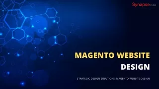 Strategic Design Solutions: Magento Website Design