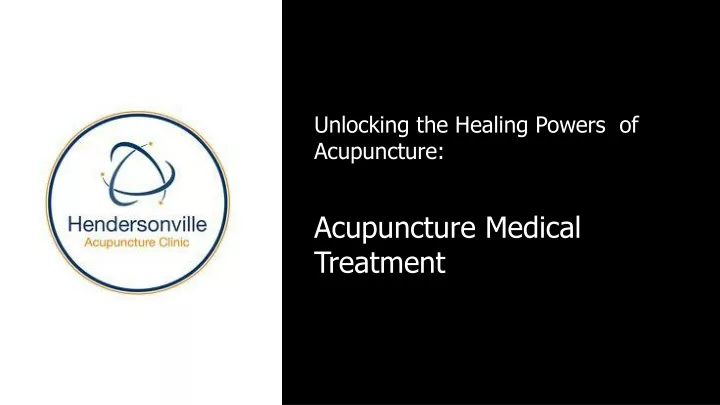unlocking the healing powers of acupuncture