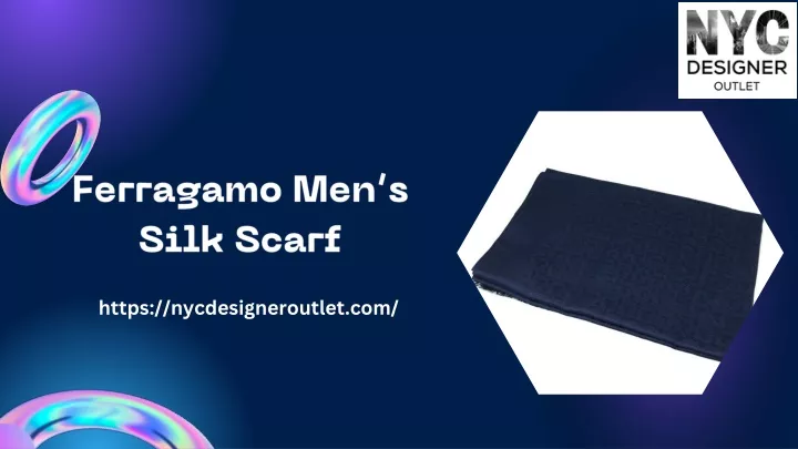 ferragamo men s silk scarf