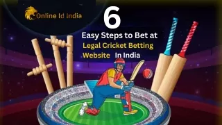 6 Easy Steps to Bet at Legal Cricket Betting Website In India