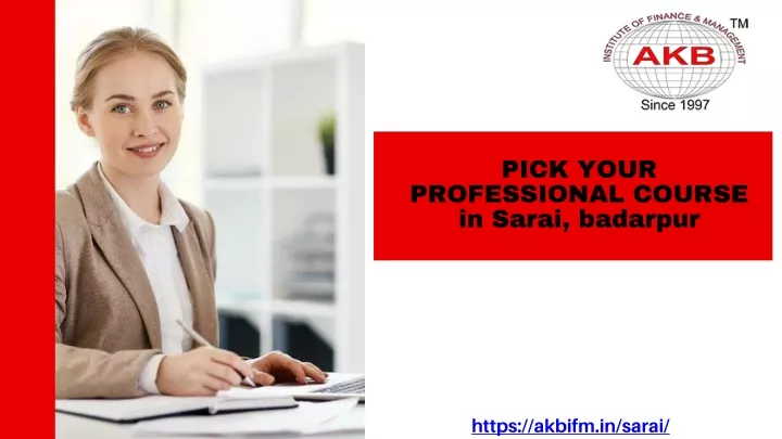 pick your professional course in sarai badarpur