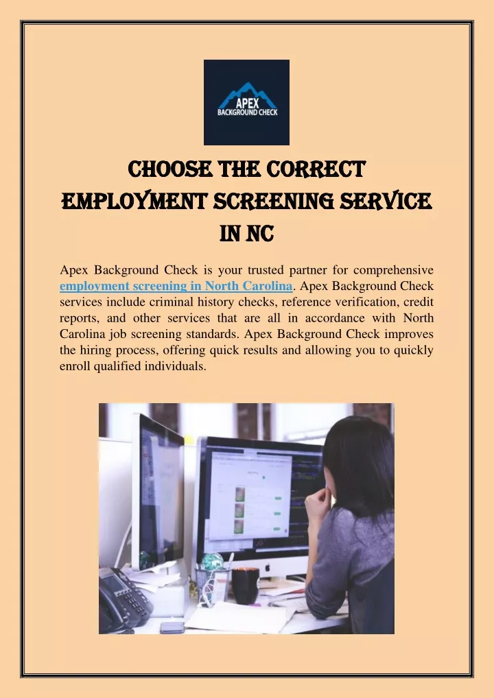 choose the choose the correct employment