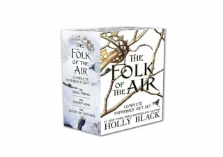 EBOOK READ The Folk of the Air Complete Paperback Gift Set