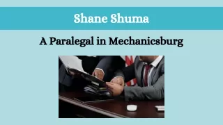 Shane Shuma - A Paralegal in Mechanicsburg