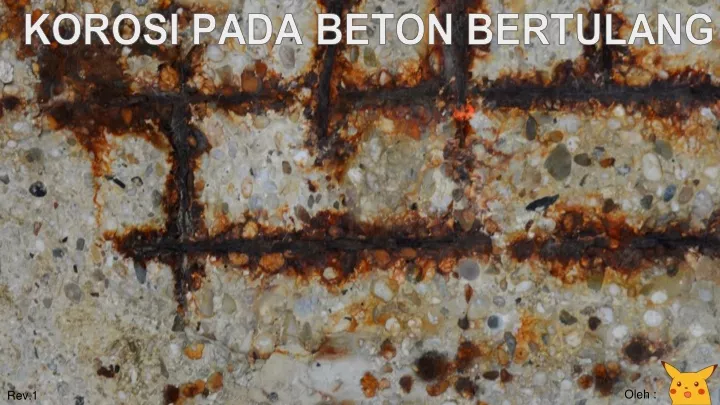 korosi pada beton bertulang