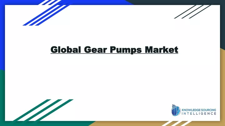 global gear pumps market