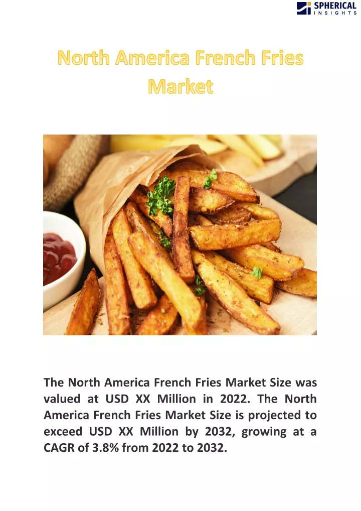 north america french fries
