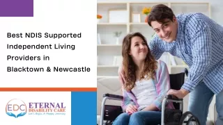 Best NDIS Supported Independent Living Providers in Blacktown & Newcastle