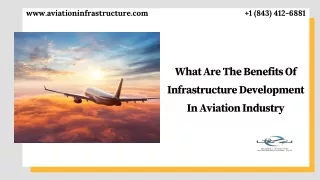 What Are The Benefits Of Infrastructure Development In Aviation Industry