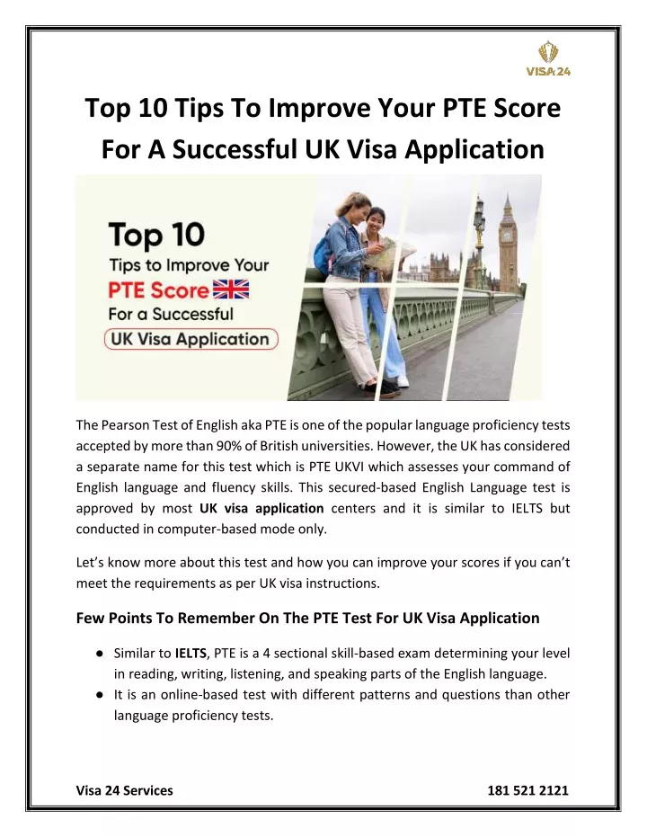 top 10 tips to improve your pte score