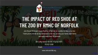 The Impact of Red Shoe at the Zoo by RMHC of Norfolk