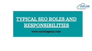 Search Engine Optimization (SEO) Roles and Responsibilities | QRS