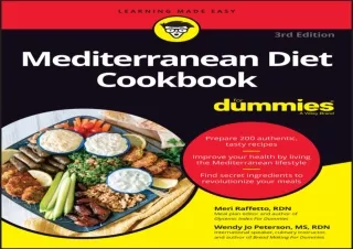 EPUB DOWNLOAD Mediterranean Diet Cookbook For Dummies