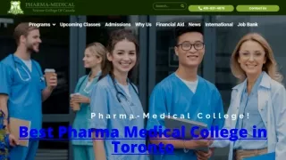 Pharma-Medical Science College of Canada