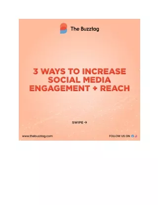 Increase social media engagement & reach