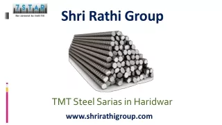 TMT Steel Sarias in Haridwar – Shri Rathi Group