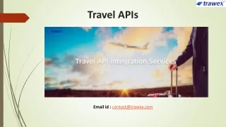 travel apis