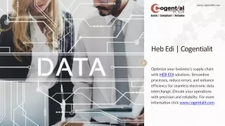 Heb Edi | Cogentialit