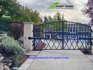 Electric Gate Installation Renton WA