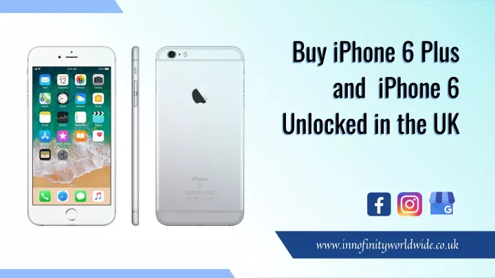 buy iphone 6 plus and iphone 6 unlocked in the uk