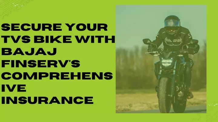 secure your tvs bike with bajaj finserv