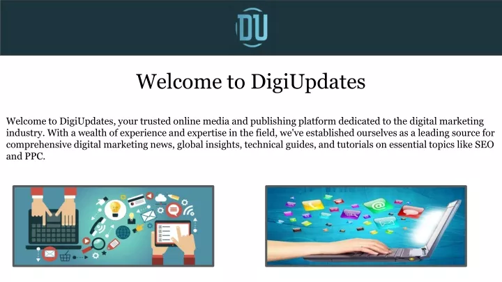 welcome to digiupdates