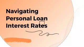 Navigating Personal Loan Interest Rates