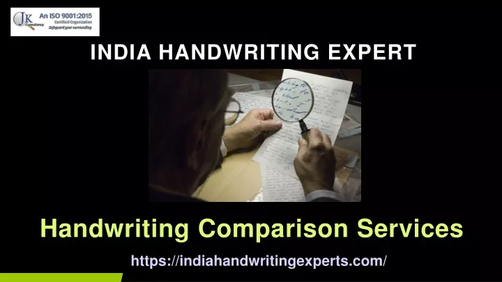 india handwriting expert