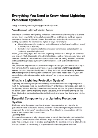 everything you need to know about lightning
