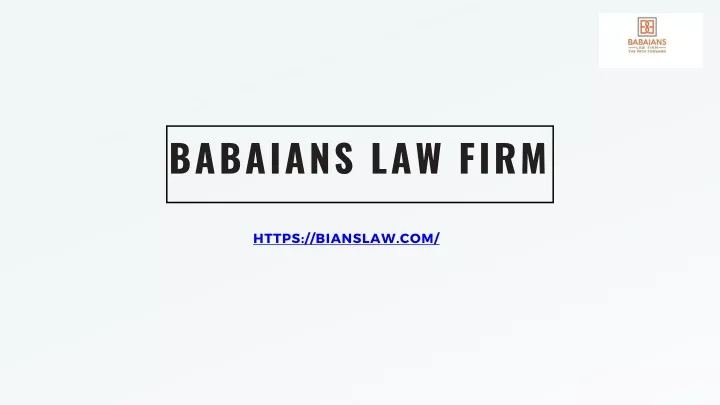 babaians law firm